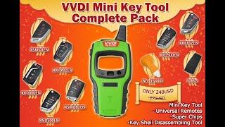 VVDI Mini Key Tool Box Open Video in Hua Shi Locksmith 012038