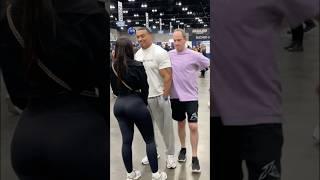 Was great running into Larry and Sheyla!