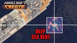 Exploring For DEEP SEA RESOURCE VENTS In Create Mod