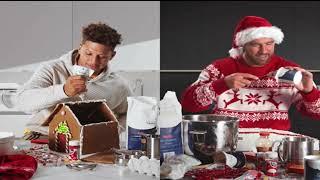 Patrick Mahomes and Travis Kelce Kansas City local Christmas Commercial