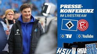 RE-LIVE: PRESSEKONFERENZ MIT MERLIN POLZIN I HSV vs. Fortuna Düsseldorf I 25. Spieltag