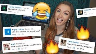 READING HATE COMMENTS!!! | ALLY HARDESTY