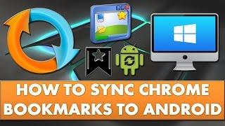 How to sync chrome bookmarks to smartphone with troubleshooting steps