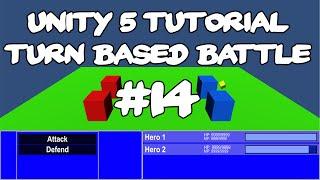 Unity 5 Tutorial: Turn Based Battle System #14 - HeroPanels