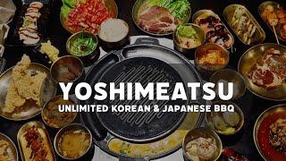 UNLIMITED JAPANESE AND KOREAN BBQ IN YOSHIMEATSU?!?!