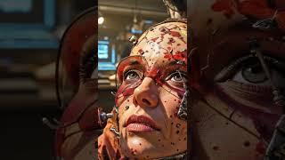 Cyberpunk Future: A Man Fixing an Android | AI Art Animation #lifeanimated