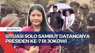 Update Terbaru! Warga Solo Padati Kediaman Jokowi Jelang Kedatangan Jokowi & Iriana