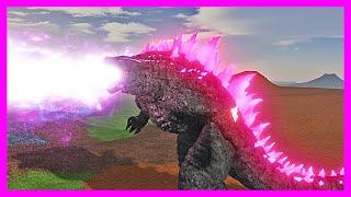 TESTING THE NEW EVOLVED GODZILLA RECODE UPDATE IN ROBLOX!