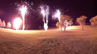 2022 Woodstone Country Club, Danielsville PA Fireworks 360 Video