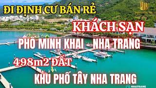 Bán Rẻ Khách Sạn Phố Tây Nha Trang. 498m2 rẻ hơn xung quanh 30%. Mua là lời ngay