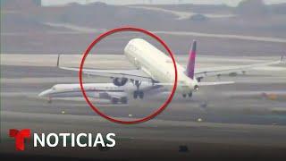 Investigan un incidente entre dos aviones en Los Ángeles | Noticias Telemundo