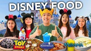 Eating Only DISNEY Food For A Day!! (Interesting!) | Ranz and Niana