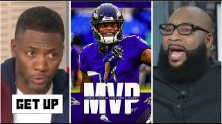 GET UP | Lamar Jackson is "undisputed" MVP! - Ryan Clark DESTROY Swagu for disrespecting Ravens QB