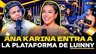 ANA KARINA ENTRA A LA PLATAFORMA DE LUINNY CORPORAN “RESPONDE TODO DE SU VIDA Y DANIEL LUCIANO”