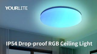 YOURLITE IP54 Drop-proof RGB Ceiling Light | A Perfect Decoration