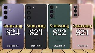 S24 Vs S23 Vs S22 Vs S21 || Samsung Galaxy || Mr.Compare || 4K Video