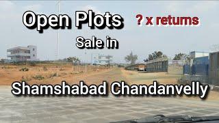 Open plots for sale in hyderabad | near shamshabad toward hayathabad #rizwanville #youtube