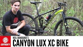 Neil Donoghue's Canyon Lux CF Mountain Bike