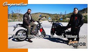 Comparativa entre Triumph Trident 660 vs Yamaha XSR 700 / SuperMotor.Online / T3 - E13