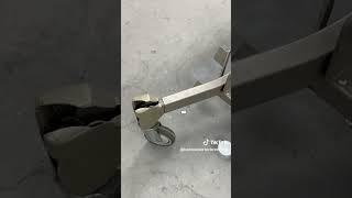 Auto Collision students build tools with scrap metal