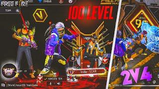 100 Level vs Hakson Bhai  No Internet Prank लेकिन सामने Top 1 Scar  Grandmaster  Garena free fire