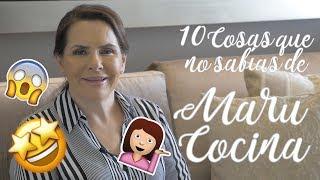 10 Cosas que no sabías de Maru Cocina