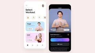 Fitness app Flutter | Flutter Fitness App UI Tutorial