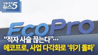 “적자 사슬 끊는다”…에코프로, 사업 다각화로 ‘위기 돌파’