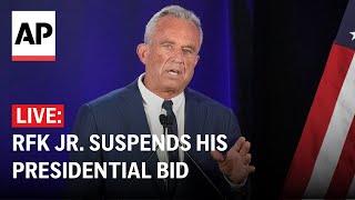 LIVE: RFK Jr. suspends his presidential bid (FULL SPEECH)