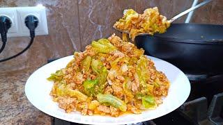 Капусту больше не тушу! Молодая Капуста Приготовленная так вкуснее в 100 раз! Быстрый рецепт
