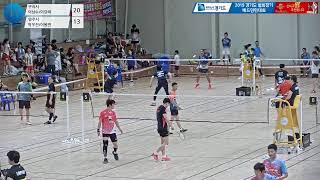 (구리시) 이남수/이강래 vs (양주시) 박우진/이봉연_남복 40 A2부 예선 2조[2019 경기도협회장기 배드민턴 대회(신곡)]