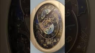 Rhythm "Timecracker 2000 Millennium" Motion Musical Wall Clock