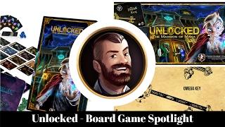 Unlocked Mansion of Mana - Board Game Spotlight - Kickstarter Preview