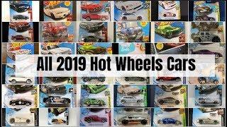 2019 Hot Wheels Rewind --- All 2019 Hot Wheels Mainlines, Super and Regular Treasure Hunts