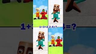 Mini Squid Game! Hulk Squid vs Cappuccino Try Dalgona Candy!  #funny #trend #tungtungtungsahur