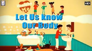 Let Us Know Our Body External | Kids Cartoon Story In English | Kids Cartoon Mania