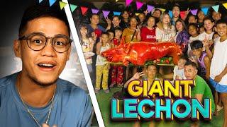 Libreng GIANT LECHON BABOY sa Buong Kapitbahay | Billionaire Gang