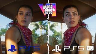 GTA 6 - PS5 PRO VS PS5 GRAPHICS (Can You Tell The Difference?)