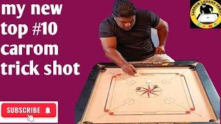 my new top #10 unique shot Trends This Year! carrom tips and trick shot! #viral #shorts #trending