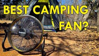 New Favorite Camping Fan? - Smartele 12" Rechargeable Floor Fan