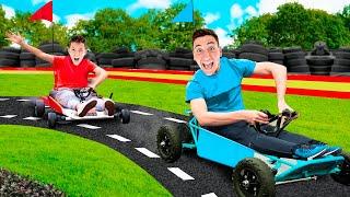 GARA ESTREMA degli YOUTUBERS SUI GO KART!! ️ Momenti Divertenti su Cap e Kazu