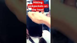 Hitting pickpockets on the head #Pickpockets #pickpocket #Rome #Italy #Thieves #Termini #Thief