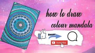 ||how to draw mandala with gelly roll pens||