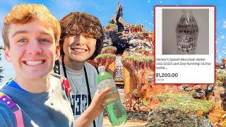 I STOLE WATER FROM SPLASH MOUNTAIN *fail (DISNEY VLOG W CARTER)