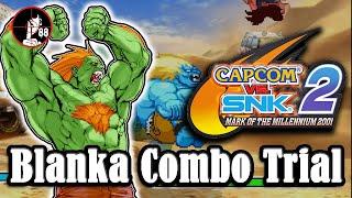 Blanka Trials for Capcom vs. SNK 2 【カプエス2】(Hints in description)