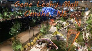 Gene Leahy Mall, Omaha, NE—Opening Weekend (4k drone video)