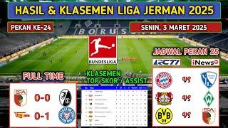 Hasil Liga Jerman Tadi Malam ~ UNION BERLIN vs HOLSTEIN KIEL ~ AUGSBURG vs FREIBURG ~ BUNDESLIGA