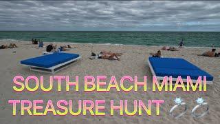 Beach Metal Detecting ! Miami!