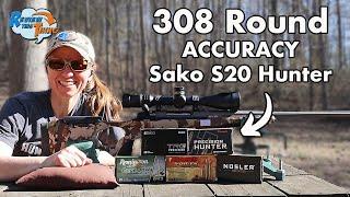 Best 308 Ammo for Accuracy - Sako S20 Hunter Makes You LOOK!