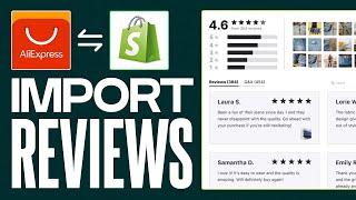 How To Import Reviews From Aliexpress To Shopify Store (2024) Step by Step Tutorial